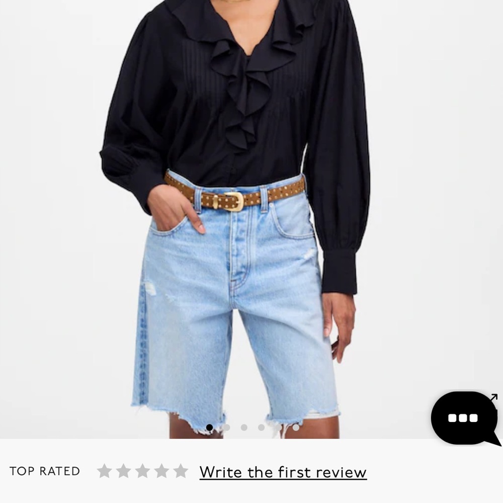 Madewell Essex Long Baggy Shorts